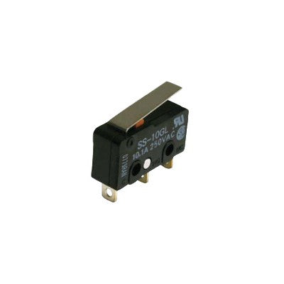 Snap Action Switch - SPDT 10A, Subminiature, Hinge Lever (54-417)