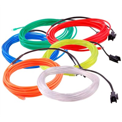 EL Wire 2.3mm, 3m Length - Orange (69-ELW2.3-OR)