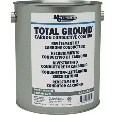 TOTAL GROUND™ Carbon Conductive Paint., 3.6L, Can (838AR-3.78L)