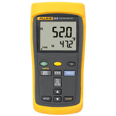 Fluke 52-2 Dual Input Digital Thermometer (FLK-52-2)