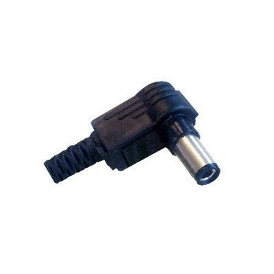 Coaxial Power DC Plug - 2.1 x 5.5mm, Right Angle (DC-2109)