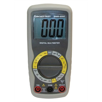 Digital Multimeter - Basic, Compact, Manual ranging (DMR-6000)