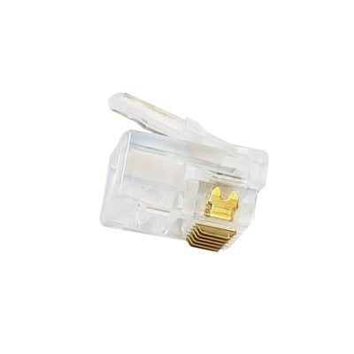 Telephone 6 Conductor RJ12 Plugs, Pkg/100 (100-106-100)