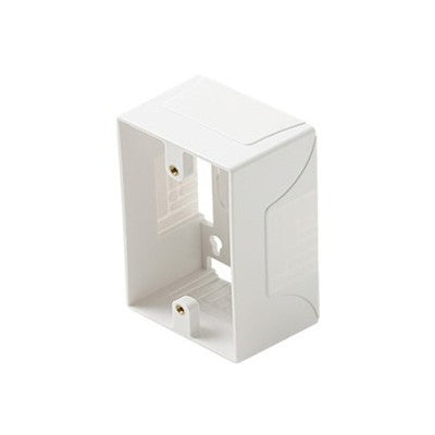 Surface Mount Junction Box, 1 Gang, White (100-415)