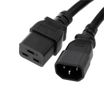 3 Conductor Power Cord - IEC C14 To IEC C19, 6ft (138-549)