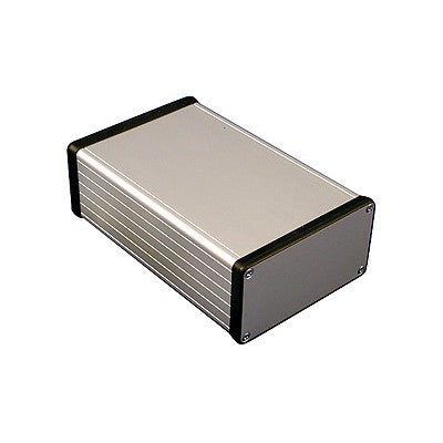 Aluminum Instrument Enclosure - 80 x 54 x 23mm - Aluminum / Metal ends (1455C801)