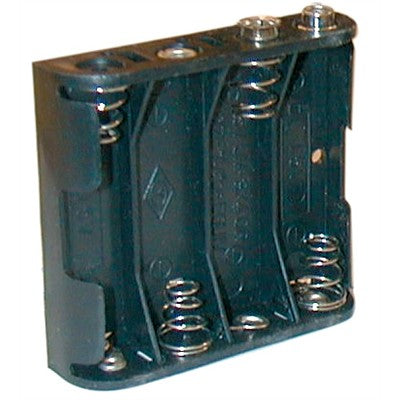AA Battery Holder - 4 Cells, 9V Snap (150-340)
