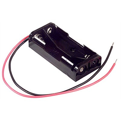 AAA Battery Holder - 2 Cells with wire leads (150-420W)