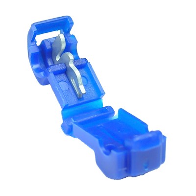 T-Tap Connector, Blue 16-14AWG 10/pkg (1559-14)