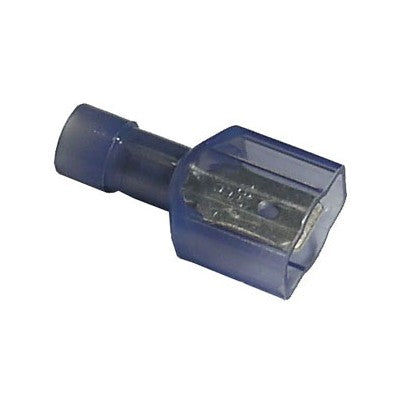 Quick Connect Male Crimp Connector - Full Insul - 16-14 AWG, 0.25" Tab, Pkg/100 (1864-CP)