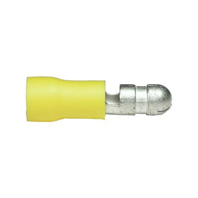Male Bullet Crimp Connector, 12-10 AWG, 0.195", Pkg/100 (1958-16)