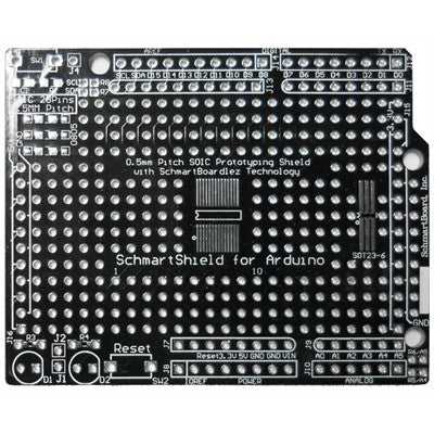 SchmartBoard® 0.5mm SOIC Prototyping Shield for Arduino (206-0007-01)