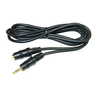 2.5mm Stereo Plug to 2.5mm Jack - Gold, 6ft Cable (210-246)
