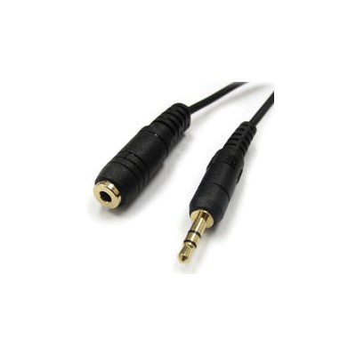 3.5mm Stereo Plug to 3.5mm Jack - Gold, 25ft (210-358)