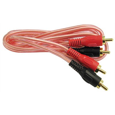 2 x RCA Plugs to 2 x RCA Plugs - Deluxe Gold, 20ft (210-520)