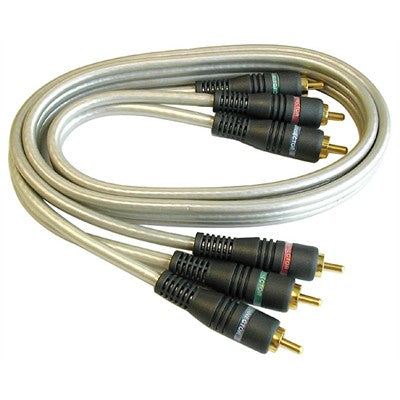 RGB M-M Deluxe Cable - Gold, 6ft (212-906)