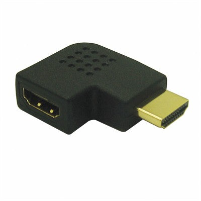 HDMI M-F, Right Angle Adapter - Vertical - Left (214-7011A)