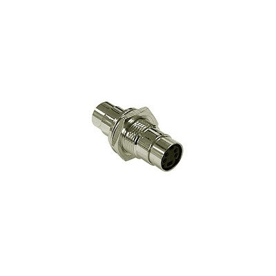 S-Video F-F Adapter - Nickel Bulkhead (218-215N)