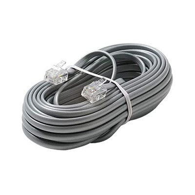 Modular Cable - 6P/6C (RJ12) Plug to Plug, 7ft (70-433-7)