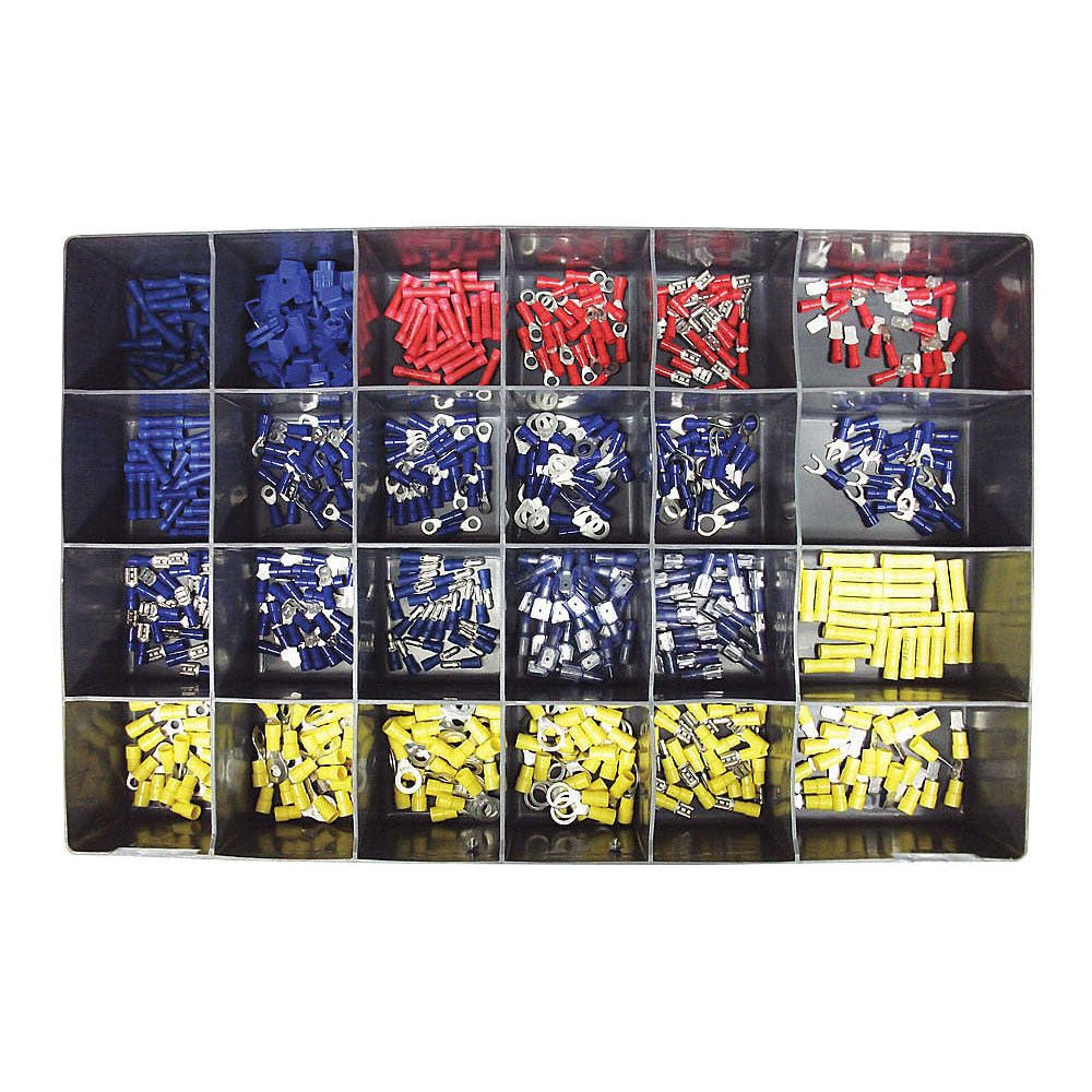Insulated Terminal Connectors Kit, 600Pcs (34003-91)