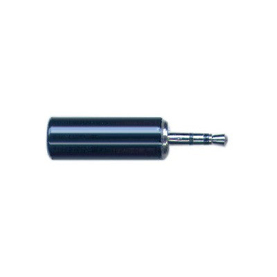 2.5mm Stereo Plug - Plastic, Black (24-221-1)