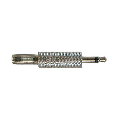 3.5mm Mono Plug - Shielded, Strain relief, Pkg/2 (353-104-2)