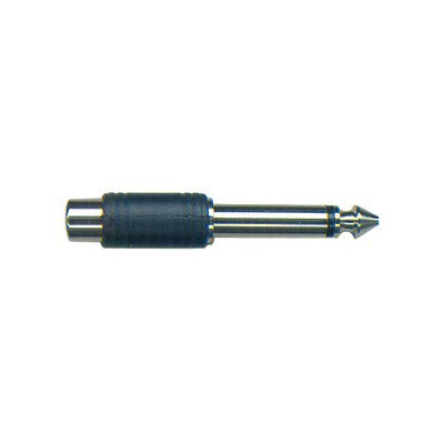 1/4" Mono Plug to RCA Jack, Pkg/10 (362-120-10)