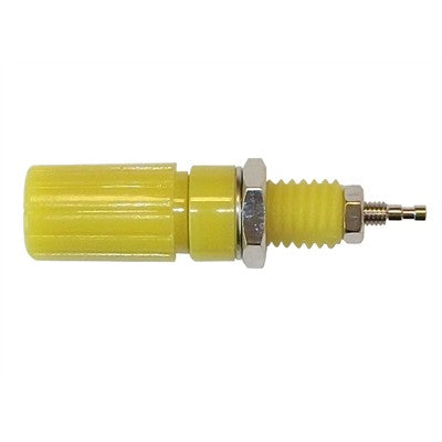 Binding Post 18x11mm - Nickel/Yellow, Pkg/2 (375-594-2)