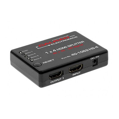 HDMI Splitter - 1x4, 2k/4k/3D (40-1063-HS4)