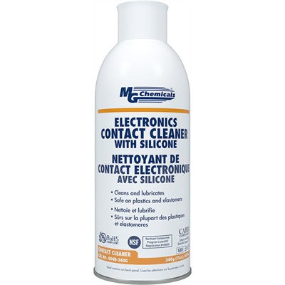 Contact Cleaner with Silicones - Aerosol, 340g (404B-340G)
