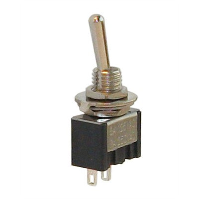 Mini Toggle Switch - SPST 6A, ON-OFF, Pkg/10 (451-301-10)