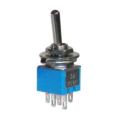 Submini Toggle Switch - DPDT 3A, ON-ON (452-120)