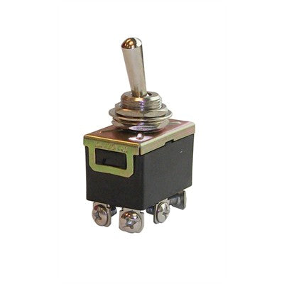 Toggle Switch - DPDT 15A, ON-ON, Screw terminals (453-329)