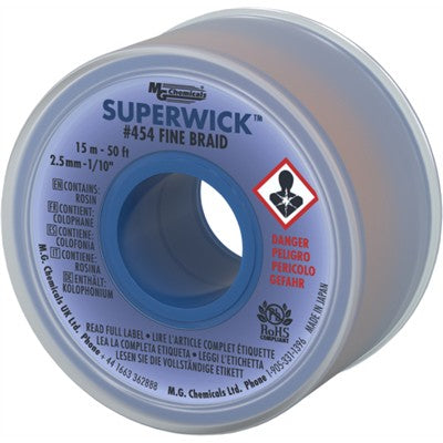 Fine Braid Super Wick - 2.8mm, 50ft (454)