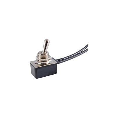 Toggle Switch - SPST 10A, OFF-NONE-ON, Wire Leads (54-130)