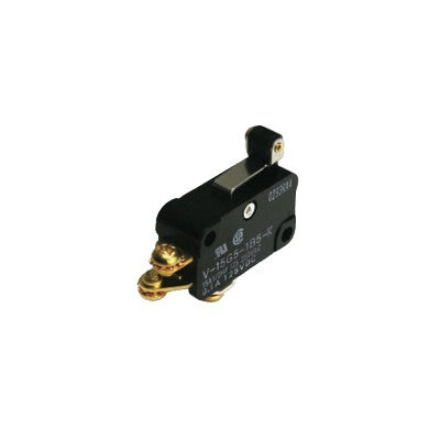 Snap Action Switch - SPDT 15A, 0.5" Short Hinge Roller Lever (54-401)