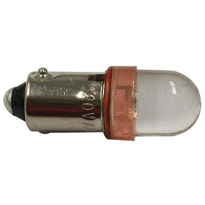 LED Replacement Lamp T3 1/4 (10mm), 120V AC/DC, Red (55-113R-1)