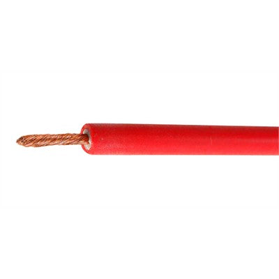 Silicone Test Lead Wire 18AWG 10KV, Red, 50 Feet (6733-2)