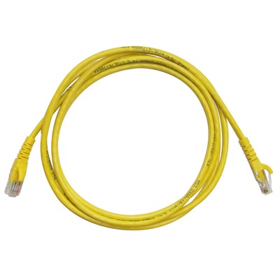 CAT5e RJ45 Patch Cable - 3ft Yellow (710-0003YL)