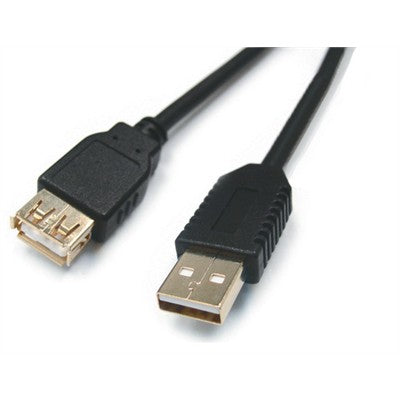 USB 2.0 A-A M/F, 6ft Cable (714-2106)