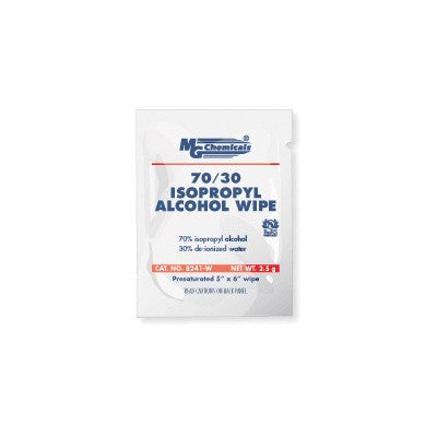 Isopropyl Alcohol 70/30, Wipes, 25 Wipes (8241-WX25)