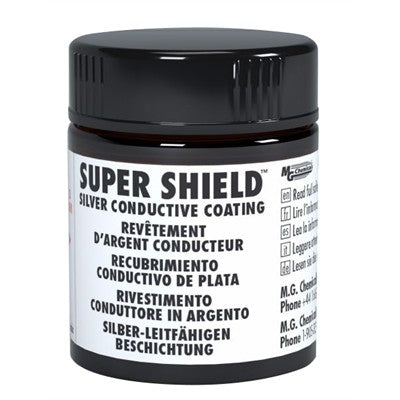 SUPER SHIELD™ Silver Conductive Paint - 12mL, Jar (842AR-15ML)
