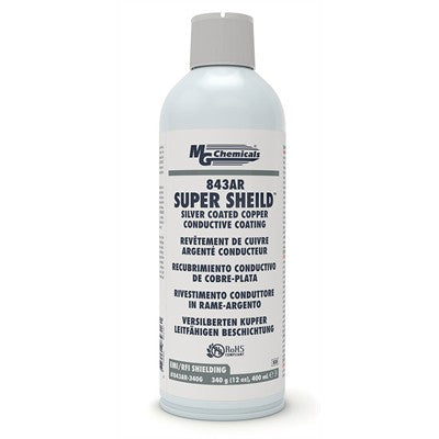 Super Shield Silver Coated Copper Conductive Paint, 340g (843AR-340G)
