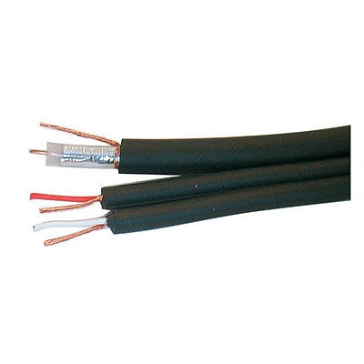 Stereo Dubbing Cable - Black (AV-5-BULK)