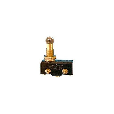Micro Switch - SPDT 15A - Overtravel Roller Plunger, Screw Terminals (BZ-2RQ18-A2)