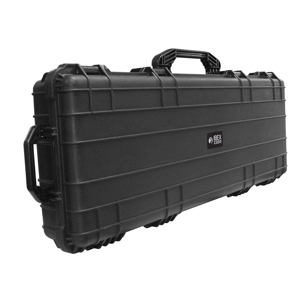 IBEX Protective Case 4300 with foam, 44.6 x 16.6 x 6.1", Black, With Wheels (IC-4300BKW)