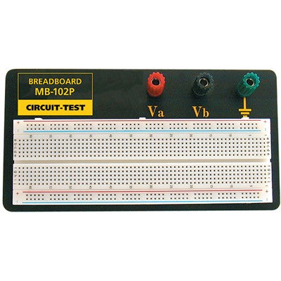 Breadboard, 95x183mm, 830 Holes - Mounted (MB-102P)