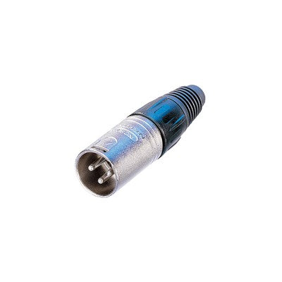 XLR Inline - 3 Pin Male, Pkg/10 (NC3MX-10)