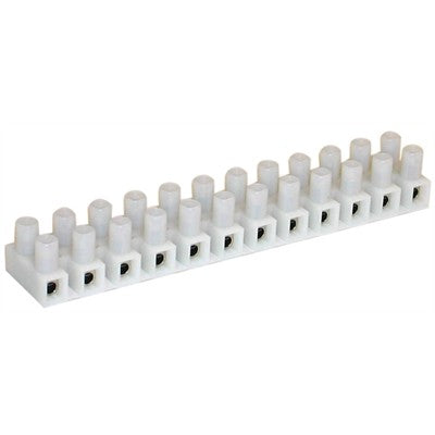 Euro-style Barrier Strip 12 Position, 22-10 AWG, 35A, 300V (PA12DS)
