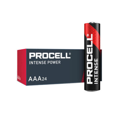 AAA Procell Alkaline Intense Power Battery, Box/24 (PX2400-24)